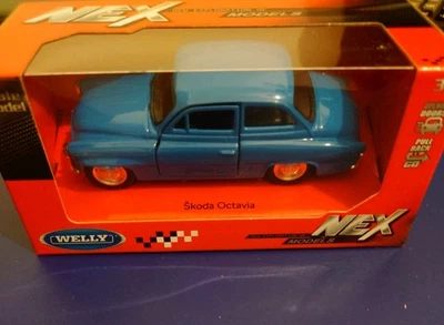 Modelo diecast Welly Skoda Octavia escala 1:34 nuevo en caja Foto 1 de 4