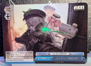 Bianco Nero Dea della Vittoria Nikke S117-E117R RRR A.C.P.U.! CONGELAMENTO! FOIL - Foto 1 di 1