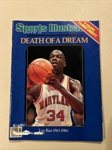 Revista Sports Illustrated (30 de junio de 1986) Death of a Dream Len Bias - Imagen 1 de 2