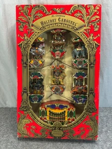 Vintage Mr Christmas Holiday Carousel Special Edition 1993 Box & Manual Musical - Bild 1 von 13