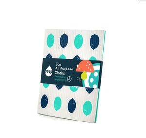 Seep Eco Allzweck Schwammtücher - 2er Pack - Zitrone - Bild 1 von 1