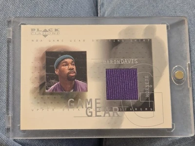 Camiseta deportiva 2001 Upper Deck Game Baron Davis 80 Foto 1 de 2