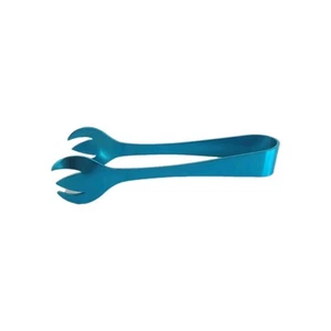 Vintage Anodised Turquoise Blue Peacock Ware Tongs - Ice Bucket - Bild 1 von 6