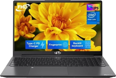 Portátil para estudiantes NIMO 15,6"" 4 GB RAM 128 GB SSD Intel Pentium cuatro núcleos Win 11 hogar Foto 1 de 4