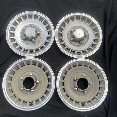 Set of 4 Ford Bronco F150 Econoline OEM Wheel Center Rim Cap Hub Cover 5 Lug 4x4 Foto 1 de 4