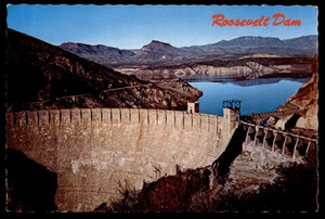 Postal presa de Roosevelt, Arizona - Imagen 1 de 2