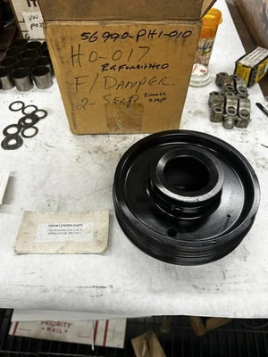 FRONT PULLEY *USED FITS HONDA ACCORD DX/LX 1955c  OHC 1986-99 56990-PH1-010 USED - Image 1 of 4