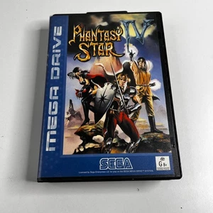 Phantasy Star IV (Sega Mega Drive, 1993 PAL) completo con manual en caja en muy buena condición - Imagen 1 de 6