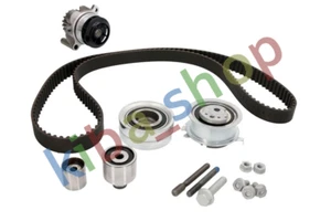 TIMING SET BELT + PULLEY + WATER PUMP FITS FOR AUDI A1 A3 A4 ALLROAD B8 A4 B8 - Photo 1/8