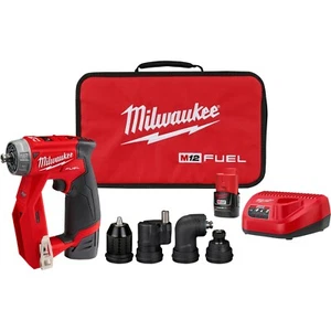 MILWAUKEE 4-IN-1 INSTALLATION DRILL/DRIVER KIT – 2505-22 – NEW IN BOX - Picture 1 of 12