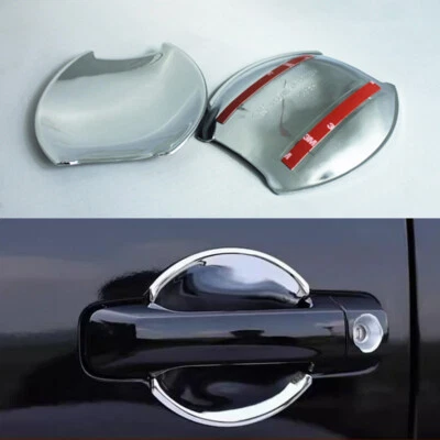 For Toyota FJ Cruiser 2007-2014 ABS Chrome Door Side Handle Bowl Cover Trim - Image 1 of 4