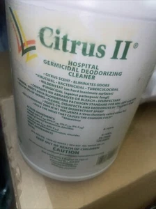 Citrus II flüssiger Flächendesinfektionsmittelreiniger 1 Gal. 1 Ct - Bild 1 von 1