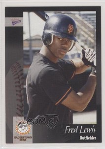 2003 MultiAd Sports Hagerstown Suns Fred Lewis #25