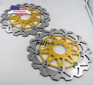 US Front Brake Disc Rotor For VICTORY Cross Roads Hammer Jackpot Kingpin Vegas - Foto 1 di 6