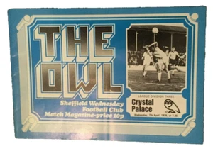 SHEFFIELD WEDNESDAY V CRYSTAL PALACE - DIVISION THREE - 7/4/1976 - Picture 1 of 1