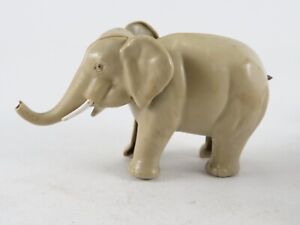 éléphant mécanique plastique 8,5 cm ancien rare