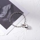 Women Ladie 925 Solid Sterling Silver Bracelet Bangle Charm Chain Jewellery Gift