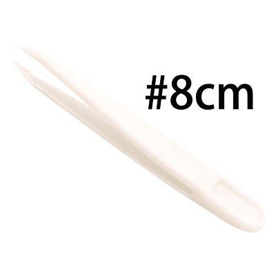 Pinzas de plástico punta pinzas pinza práctica precisión manicura artesanía punto hágalo usted mismo Foto 1 de 4