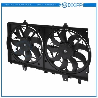 Radiator Condenser Cooling Fan Assembly For 2014 2015 2016-2018 Nissan Rogue - Изображение 1 из 4