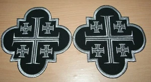 Ropa de casulla con aplique litúrgico bordado - Imagen 1 de 1
