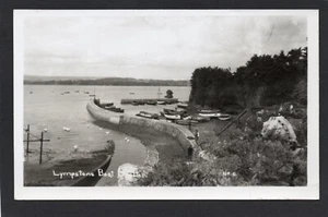 Ak Lymphstein Bootsunterstand nr Exmouth Devon RP - Bild 1 von 2