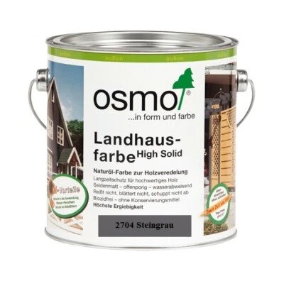 OSMO 2704 Landhausfarbe Steingrau 2,5 Ltr - Bild 1 von 2