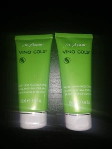 x2 M.Asam Vino Gold Hand & Nail Cream 100ml *New & Sealed* - Picture 1 of 2