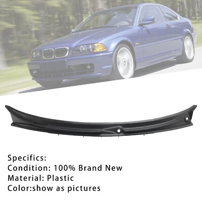 Windshield Wiper Cover Vent Cowl Grille Panel For BMW 3 SERIES E46 COUPE H10 - Image 1 of 4