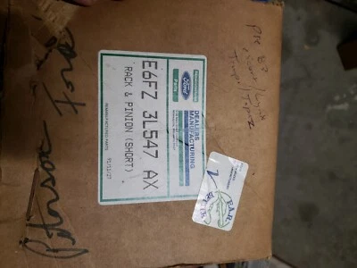 Unidad de piñón y cremallera REMAN FORD E6FZ-3L547-AX PRE 83 Escort/Tempo/Lynx/Topacio  Foto 1 de 4