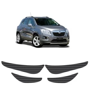 Carbon Fabric Inside Door Panel Anti Scratch for Holden TRAX 2013 - 2018 - Picture 1 of 11