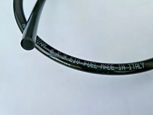 Lambretta Ethanol Resistant E10 Fuel Pipe 6mm x 9mm, Petrol Pipe 1 meter & Clips - Picture 1 of 1