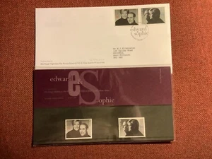 PRINCE EDWARD & SOPHIE ROYAL WEDDING PRESENTATION PACK & FDC STAMPS 19 JUNE 1999 - Picture 1 of 1