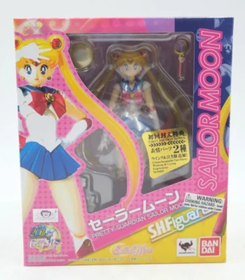 Bandai SH Figuarts Sailor Moon 20th Anniversary First Edition w/Bonus Faces New - Image 1 of 4
