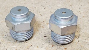 2 pieces - Alemite A1190 button head grease fittings - 1/2" NPT thread - Picture 1 of 7