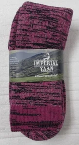 Imperial Yarn Mosaic Collection Alpaca/Merino Blend Heavy Crew Socks Large - Picture 1 of 5