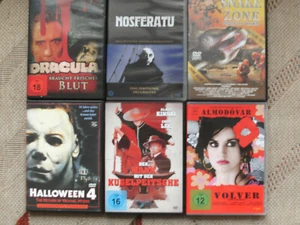 6 sehr gut erhaltene +rare Dvds ( Dracula braucht frisches Blut) Hammerfilm - Bild 1 von 2