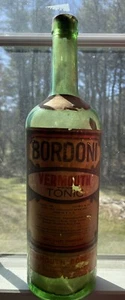 Prohabition 1927 Bordoni Vermouth Tonic bottle. New York. Vintage Booze Bottle - Picture 1 of 5