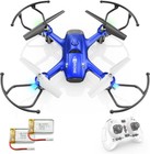 Wipkviey T16 Drones for Kids - Mini RC Portable Drone, Small with blue 