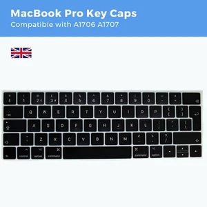 Apple MacBook Pro Keycaps Full Set for A1706 A1707 13" 15" 2016 2017 Key Caps UK - Picture 1 of 4