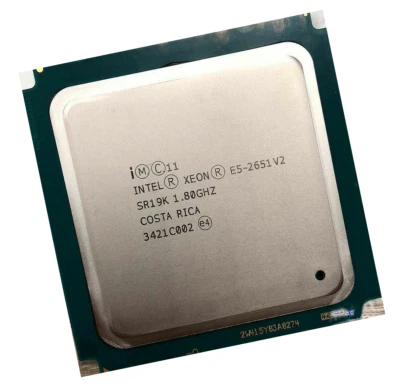 Intel Xeon E5-2620 V2 E5-2630 V2 E5-2670 V2 E5-2640 V2 E5-2650 V2 LGA 2011 CPU  - Image 1 of 4