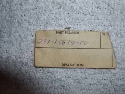 Guía de rueda de trinquete Yamaha OEM NOS 291-15674-00 DT2 DT3 RT1 YZ250A YZ360A #1192 Foto 1 de 3