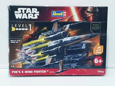 Revell 06750 N Gauge Building Kit Star Wars Poes x-Wing fighter Level 1 skill - Image 1 of 4