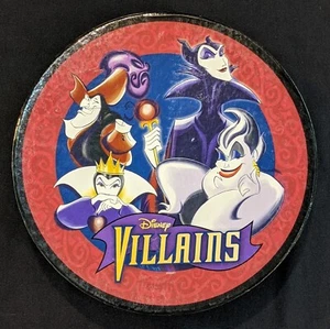 MIB Disney Direct Disney Villains Complete Four Plate Set - Picture 1 of 9
