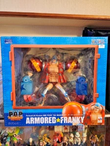 Megahouse One Piece Portrait.Of.Pirates P.O.P SA-MAXIMUM Armored Franky Figure - Picture 1 of 7