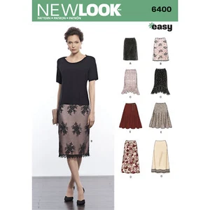 New Look Pattern 6400 Misses' Skirts in Various Styles - Picture 1 of 5