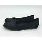 Gap Women's Black Suede Flat Loafers Size 10