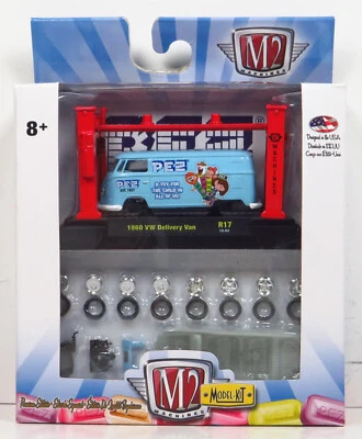 M2 Machines R17 Model Kit Pez 1960 VW Delivery Van Volkswagen 18-04 Diecast 1:64 - Image 1 of 4