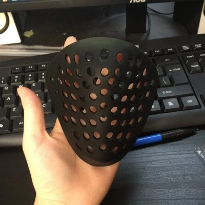 Media máscara de goma suave no tóxica Spider-man Breathing Bouth Shell negra Foto 1 de 4