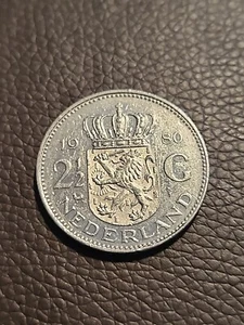 Netherlands Coin. 2 1/2 Gulden. 1980 - Picture 1 of 2