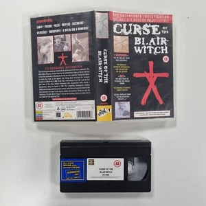 Fluch der Blair-Hexe Vintage VHS-Kassette Ex-Verleih unzensiert Untersuchung - Bild 1 von 10